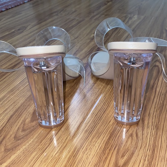 HANNA TRANSPARENT HEELED SANDAL - Picture 5 of 8